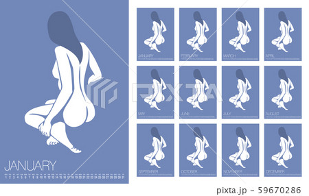 Vector Erotic Calendar Vector Erotic Calendar 59670286