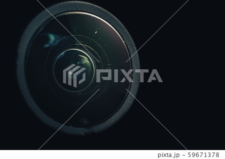 Close up dust and peel scratch on a camera lens Close up dust and peel scratch on a camera lens 59671378