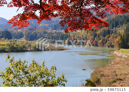 秋の福満虚空蔵尊円蔵寺（福島県・柳津町） 59673115