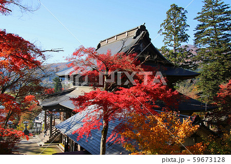 秋の福満虚空蔵尊円蔵寺（福島県・柳津町） 59673128