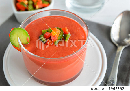 Spanish cold soup Gaspacho 59673924