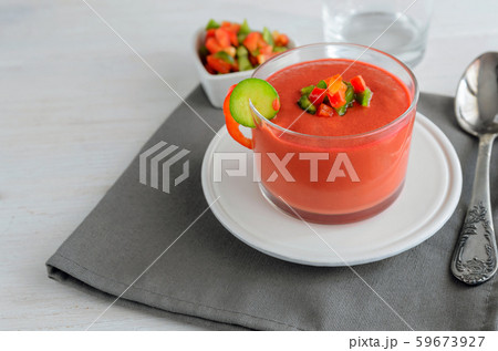 Spanish cold soup Gaspacho 59673927