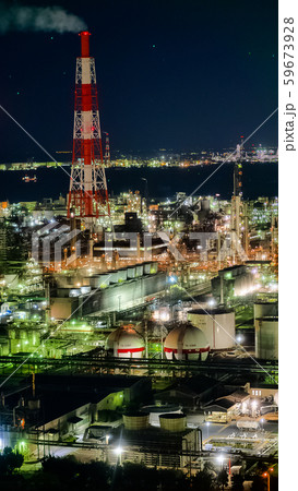工場夜景　展望室 59673928
