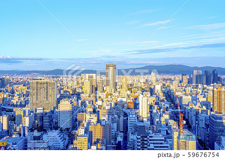 大阪 キタ 都市景観 南森町方面 大阪 キタ 都市景観 南森町方面 59676754