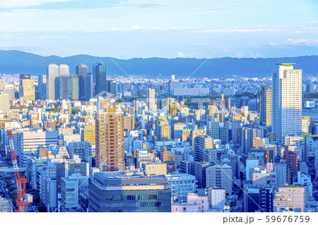 大阪 キタ 都市景観 南森町方面 大阪 キタ 都市景観 南森町方面 59676759