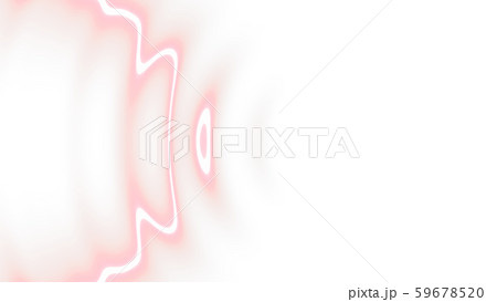 CGレーザー　波打つレーザー光 59678520