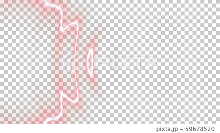 CGレーザー　波打つレーザー光 59678520