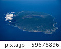 上空から見た伊豆大島 59678896