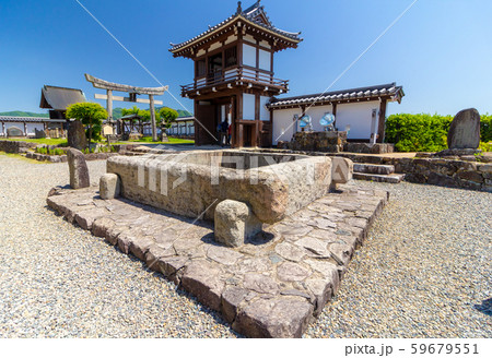 豊磐の井と釣鐘門 福知山城 京都福知山市 59679551