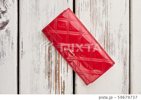 Beautiful red lacquer wallet. Beautiful red lacquer wallet. 59679737