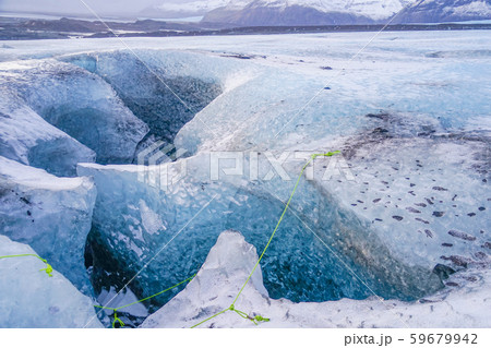 アイスランド・氷の洞窟(ヴァトナヨークトル) アイスランド・氷の洞窟(ヴァトナヨークトル) 59679942
