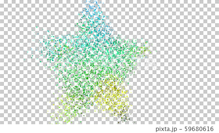 Confetti of CG Particle Triangle Confetti of CG Particle Triangle 59680616