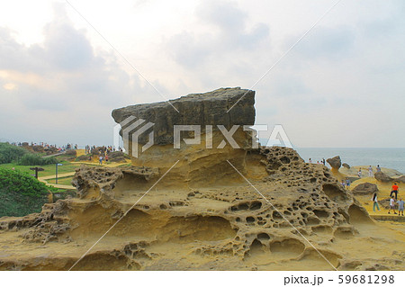 台湾 観光地 野柳 台湾 観光地 野柳 59681298