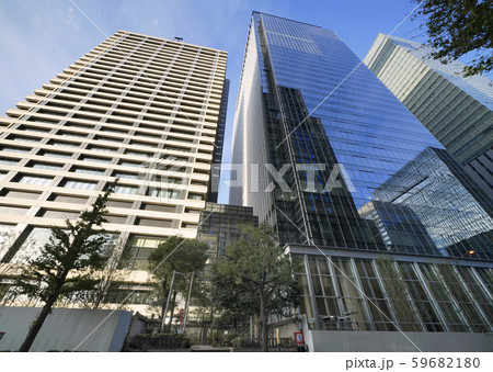 日本の東京都市景観 「Otemachi One(大手町ワン)」や「将門塚」などを望む 日本の東京都市景観 「Otemachi One(大手町ワン)」や「将門塚」などを望む 59682180
