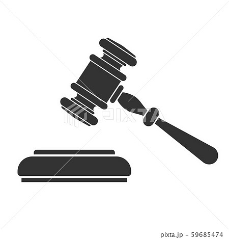Law and Order or Auction Logo 59685474