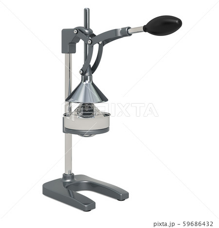 Manual citrus or pomegranate juicer, 3D rendering 59686432