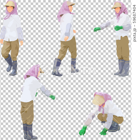 A female female worker 59687404