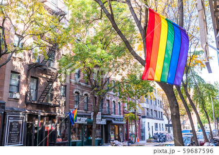 《ニューヨーク》ロウアーマンハッタン・グリニッジビレッジの住宅街 《ニューヨーク》ロウアーマンハッタン・グリニッジビレッジの住宅街 59687596