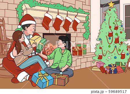 家族 ファミリー クリスマス 59689517