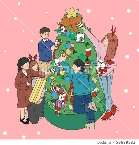 家族 ファミリー クリスマス 59689532