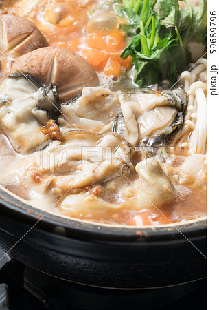牡蠣の土手鍋 59689796