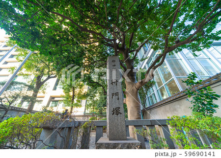 日本の東京都市景観  将門塚などを望む・隣接は、「Otemachi One（大手町ワン）」 59690141