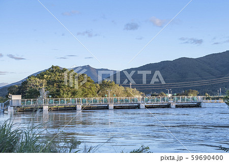田土部堰 2019年 台風 田土部堰 2019年 台風 59690400