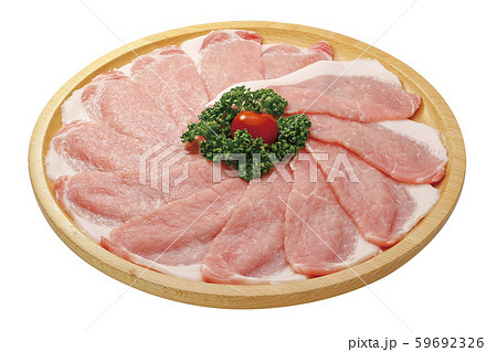 豚ロース肉_生姜焼き用01（パス付） 59692326