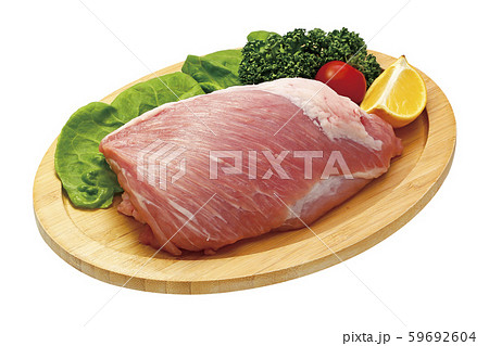 豚モモ肉_ブロック05（パス付） 59692604