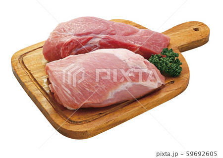 豚モモ肉_ブロック03（パス付） 59692605