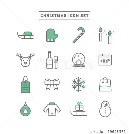 CHRISTMAS ICON SET 59693575