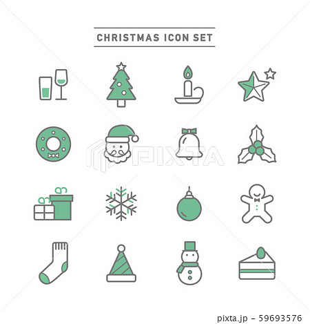 CHRISTMAS ICON SET 59693576