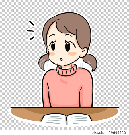 周りが気になる女の子 59694530