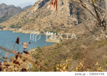 View of Lake Badi near Udaipur. India 59694799