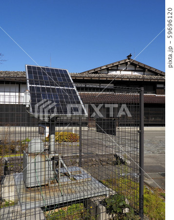 計器と重要文化財渡邉邸【新潟県関川村】　モニタリングシステムの可能性有り 59696120