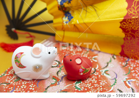 正月 干支 ねずみファミリー 正月 干支 ねずみファミリー 59697292