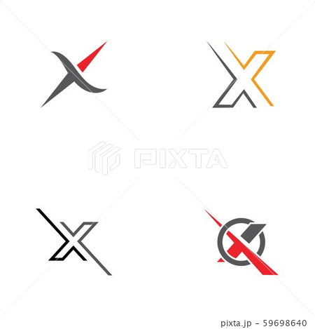 X Letter Logo Template vector icon X Letter Logo Template vector icon 59698640