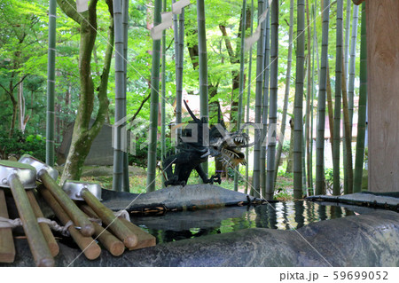 志賀理和気神社、手水舎の龍 59699052