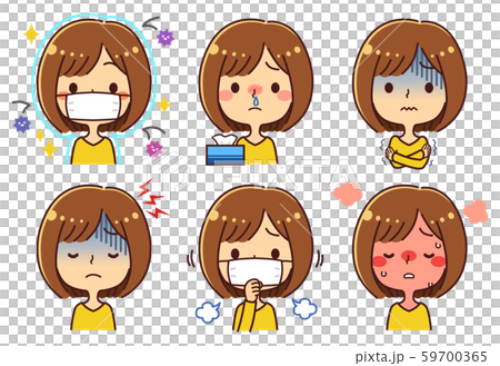 女性，身體不好，感冒 59700365