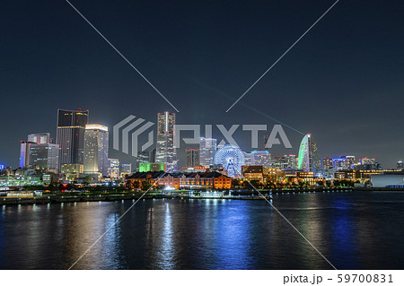 【神奈川県】横浜　みなとみらい　夜景 59700831