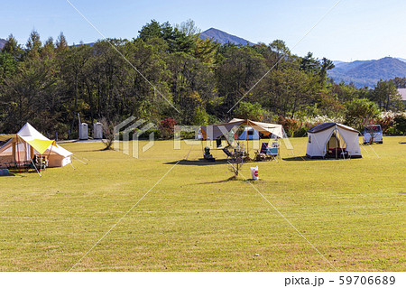 キャンプ場のイメージ_秋のオートキャンプ場_岡山県中蒜山オートキャンプ場 キャンプ場のイメージ_秋のオートキャンプ場_岡山県中蒜山オートキャンプ場 59706689