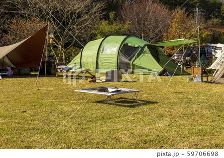キャンプ場のイメージ_秋のオートキャンプ場_岡山県中蒜山オートキャンプ場 キャンプ場のイメージ_秋のオートキャンプ場_岡山県中蒜山オートキャンプ場 59706698