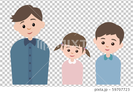 父と兄妹 父と兄妹 59707723