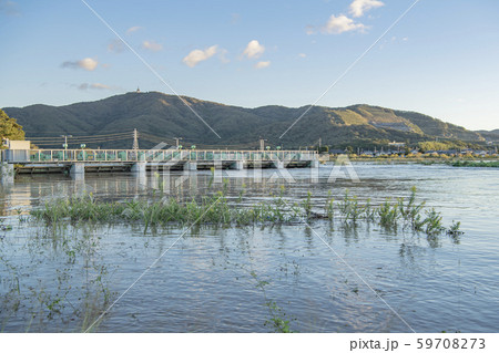 田土部堰 2019年 台風 田土部堰 2019年 台風 59708273