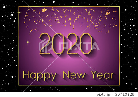 2020 Happy New Year background. 59710229