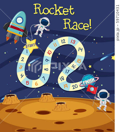 Space exploring board game template Space exploring board game template 59710431