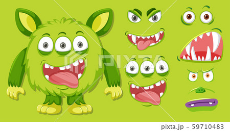 A green monster and facial set 59710483
