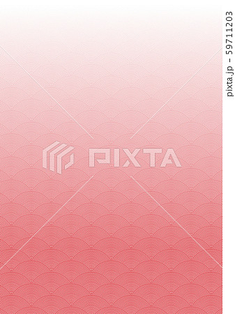 鮫小紋　20ライン　縦　（背景素材）　グラデーション 59711203