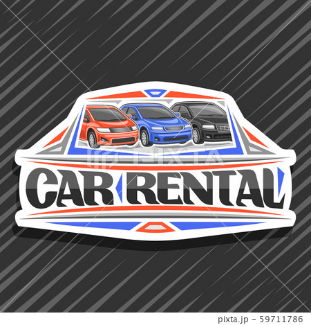 Vector logo for Car Rental 59711786