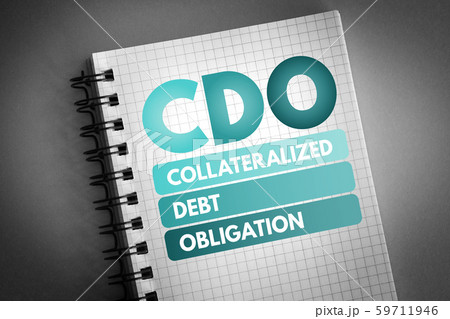 CDO - Collateralized Debt Obligation acronym 59711946